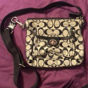 Coach Black&Grey Crossbody Bag
